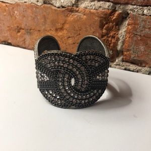 Metal cuff bracelet
